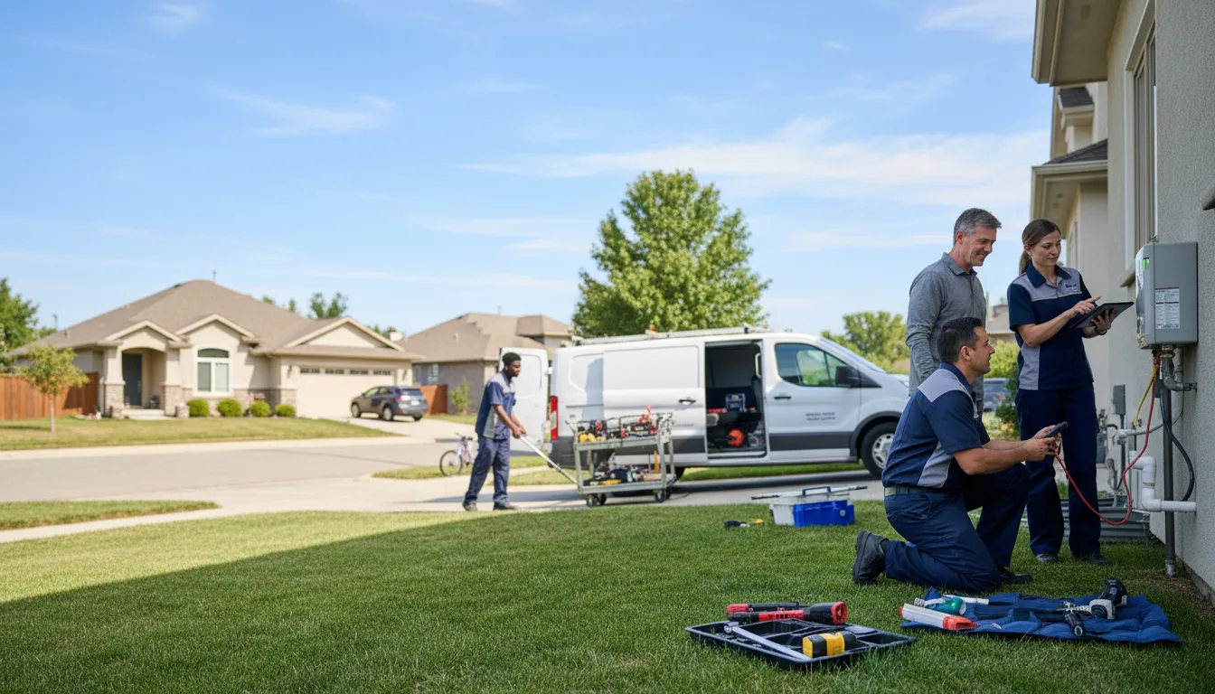 Tankless water heater service in Grasston, MN